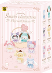Sanrio Characters Play With Kittens Series Plush Keychains Blind Box (1 Random Box)
