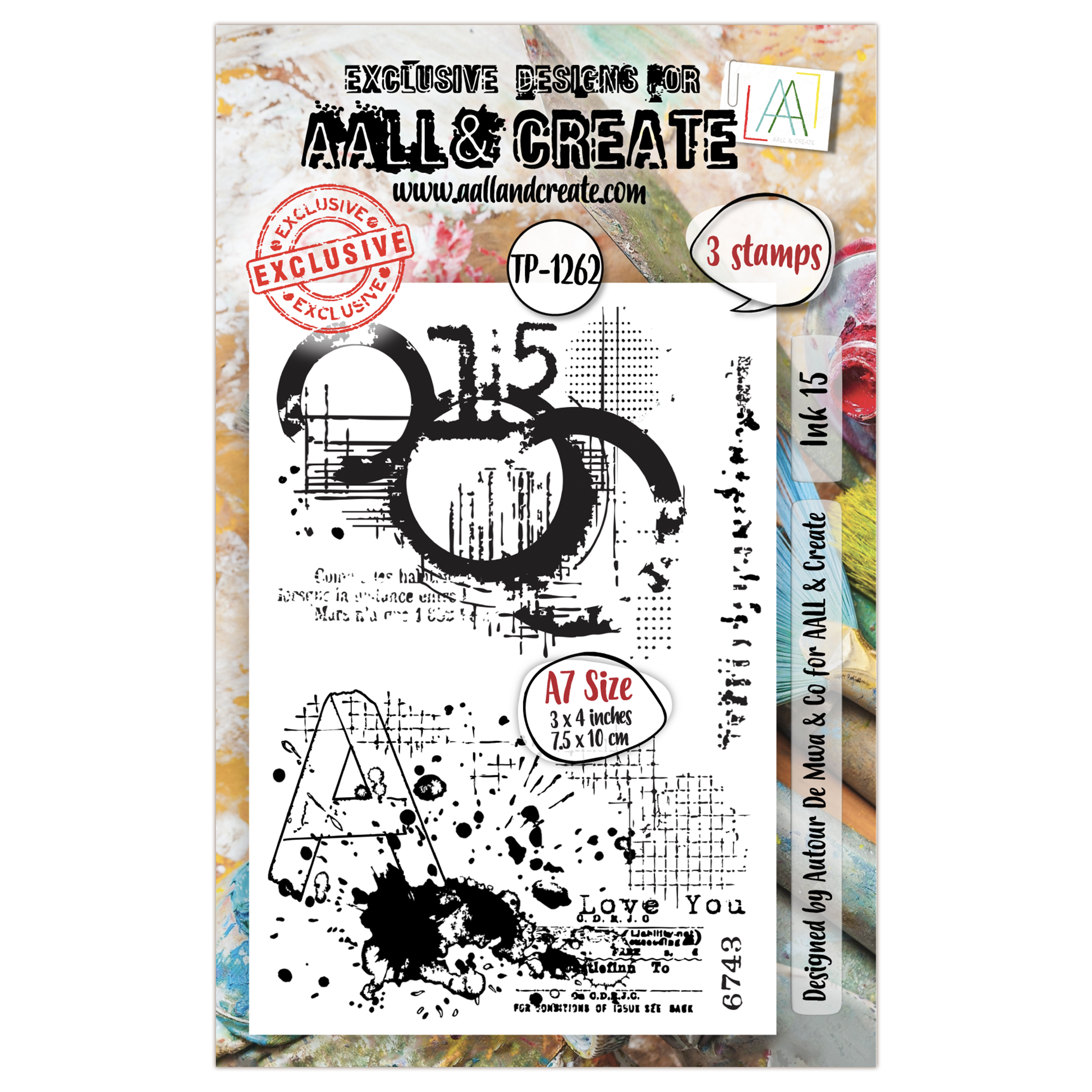 AALL and Create - A7 Stamp Set - Ink 15