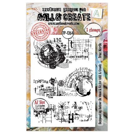 AALL and Create - A7 Stamp Set - True North