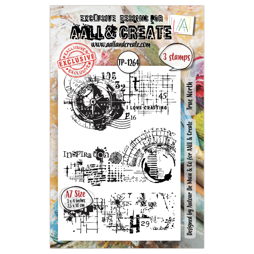 AALL and Create - A7 Stamp Set - True North