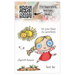 AALL and Create - A7 Stamp Set - Cartwheel Hearts
