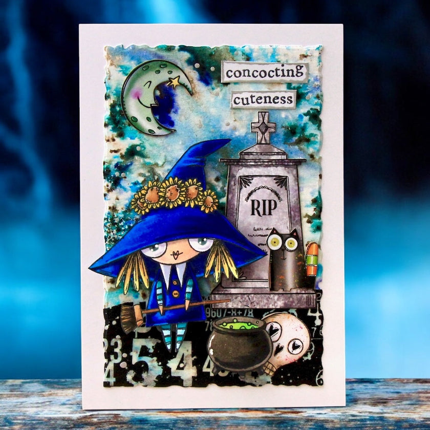 AALL and Create - A7 Stamp Set - Wee Witch