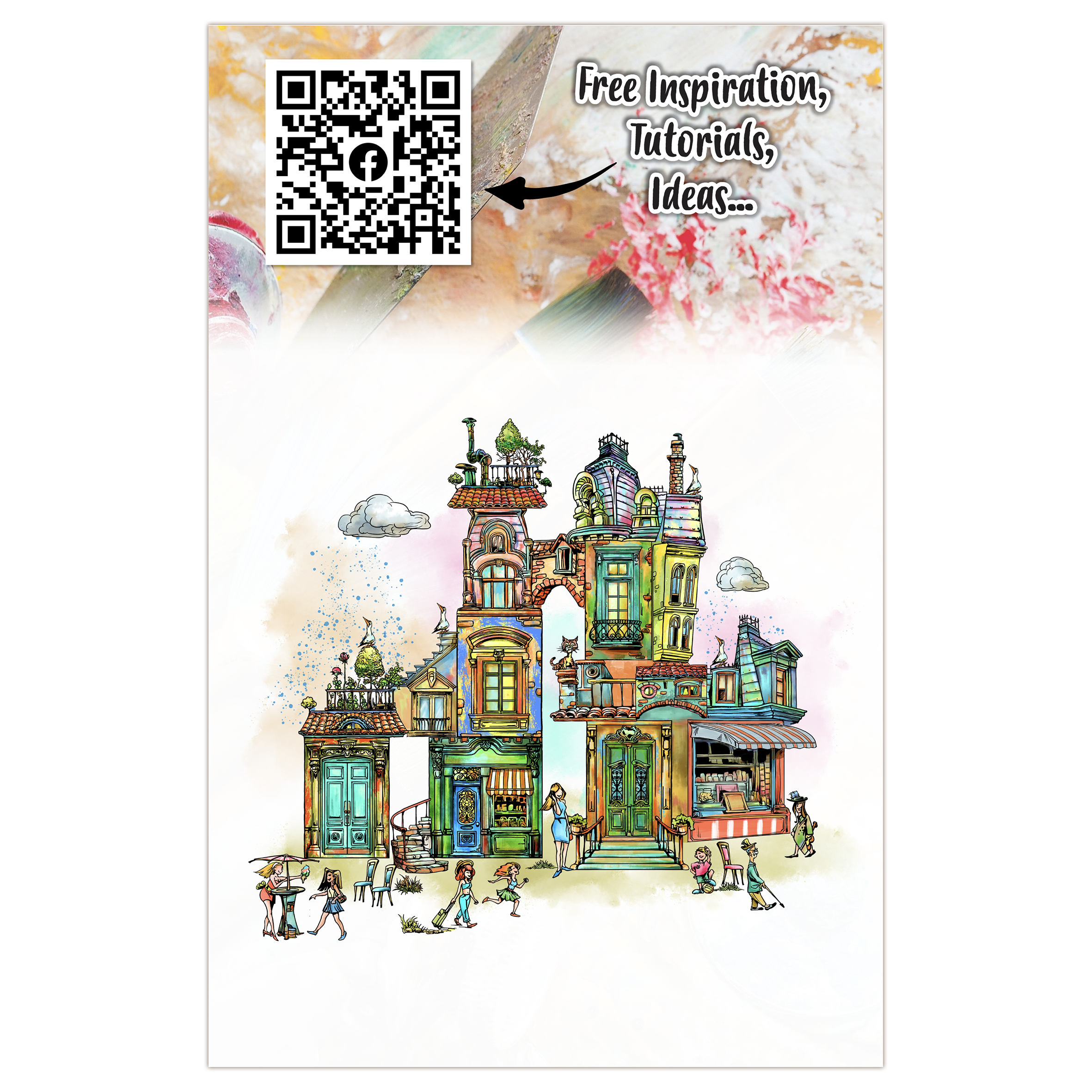 AALL and Create - A5 Stamp Set - Hello Neighbour!