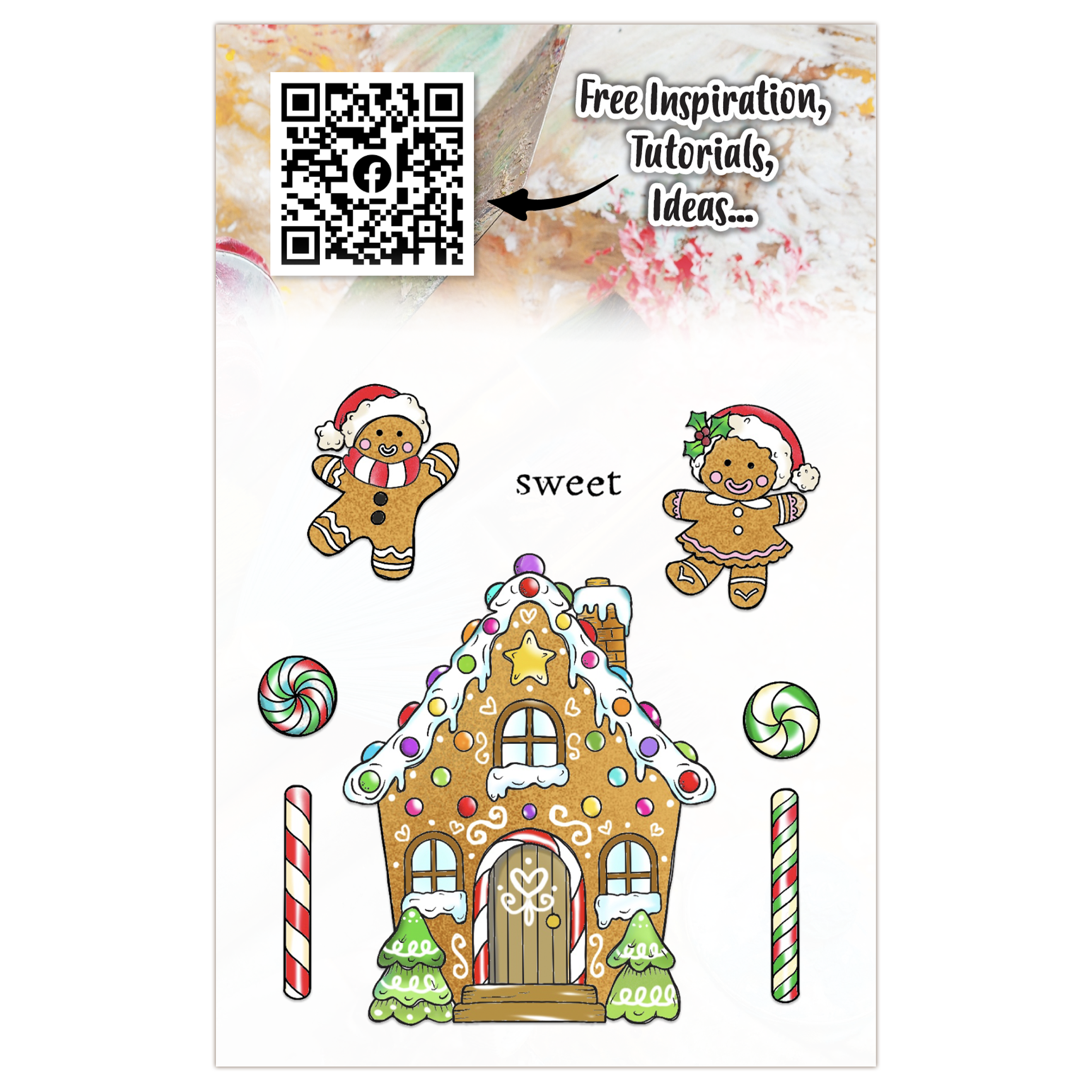 AALL and Create - A7 Stamp Set - Candy Lane