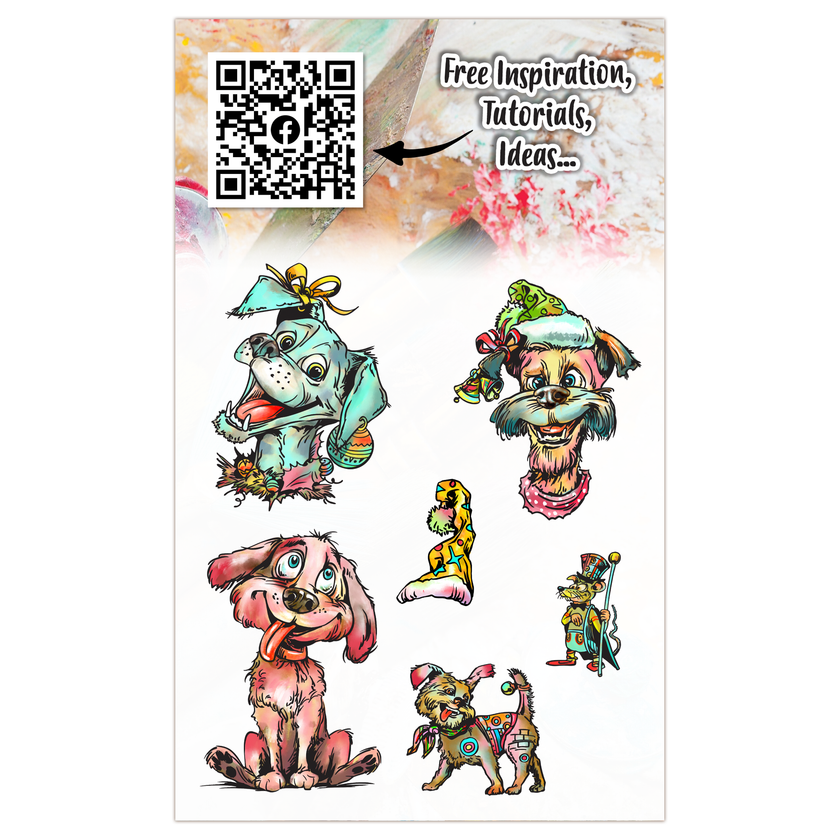 AALL and Create - A6 Stamp Set - Snuggle Spark