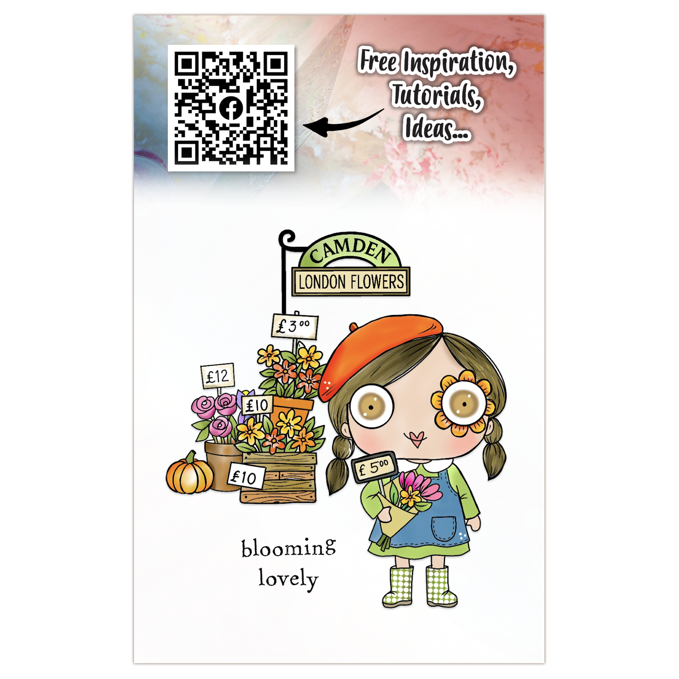 AALL and Create - A7 Stamp Set - Camden Flower Market