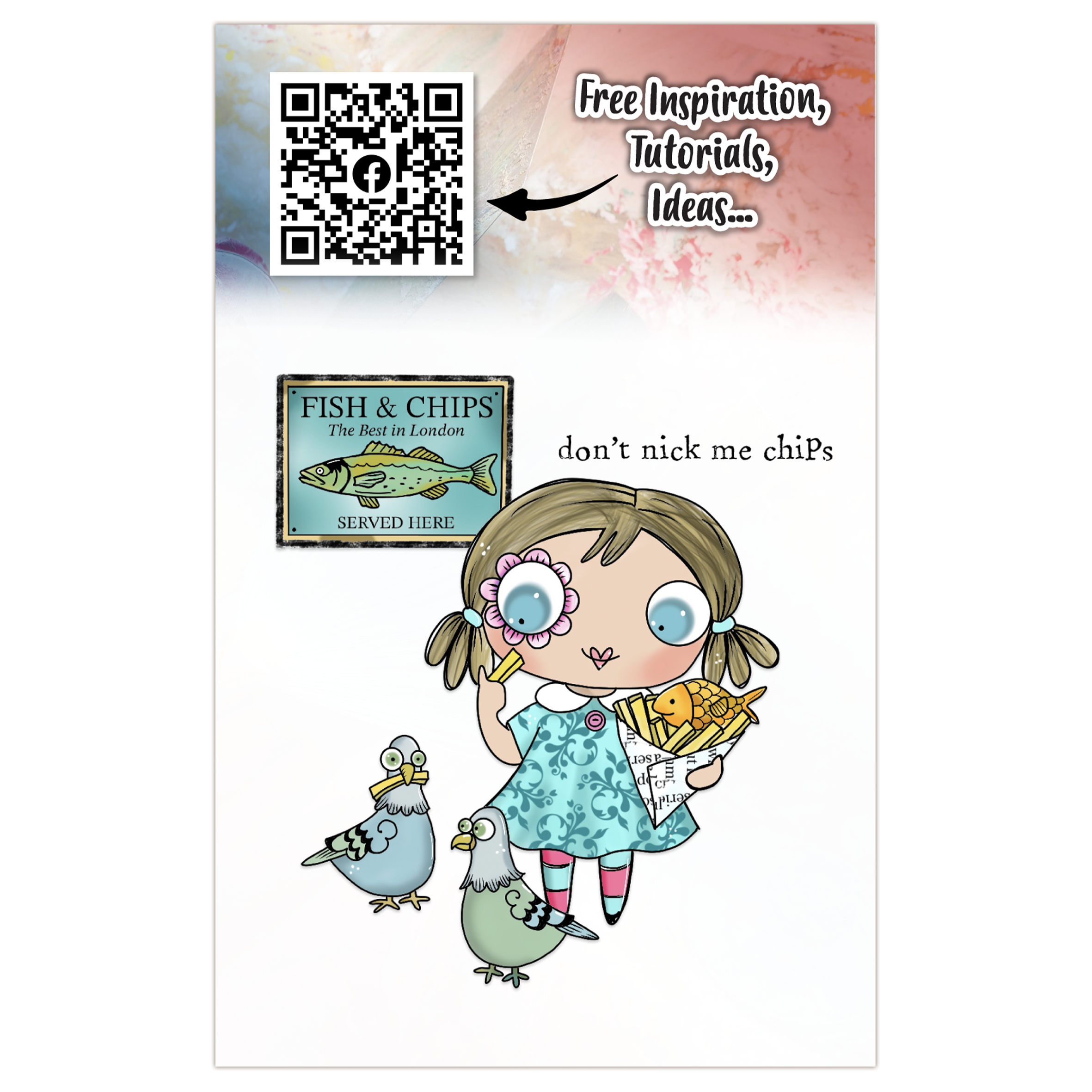AALL and Create - A7 Stamp Set - Fish ‘n Chips