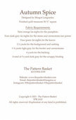 The Pattern Basket - Autumn Spice