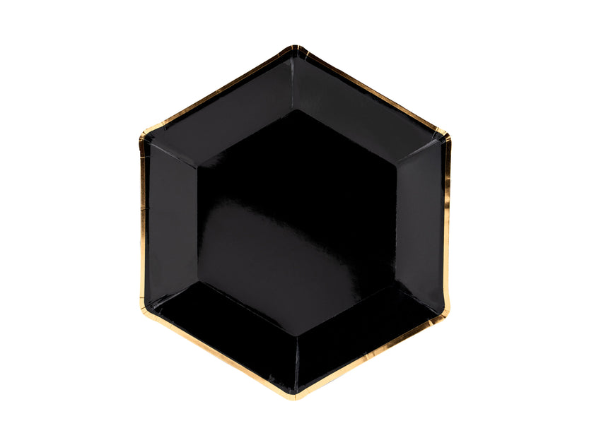 Black Celebration Plates