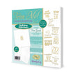 Trim Me! Foiled Insert Pad - Birthday Milestones - Gold