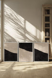 LUXE TRIO (3 Oeuvres sur toile étirée)
