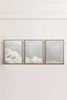 ANTIQUE CLOUDSCAPE TRIO (3 Oeuvres sur toile étirée)