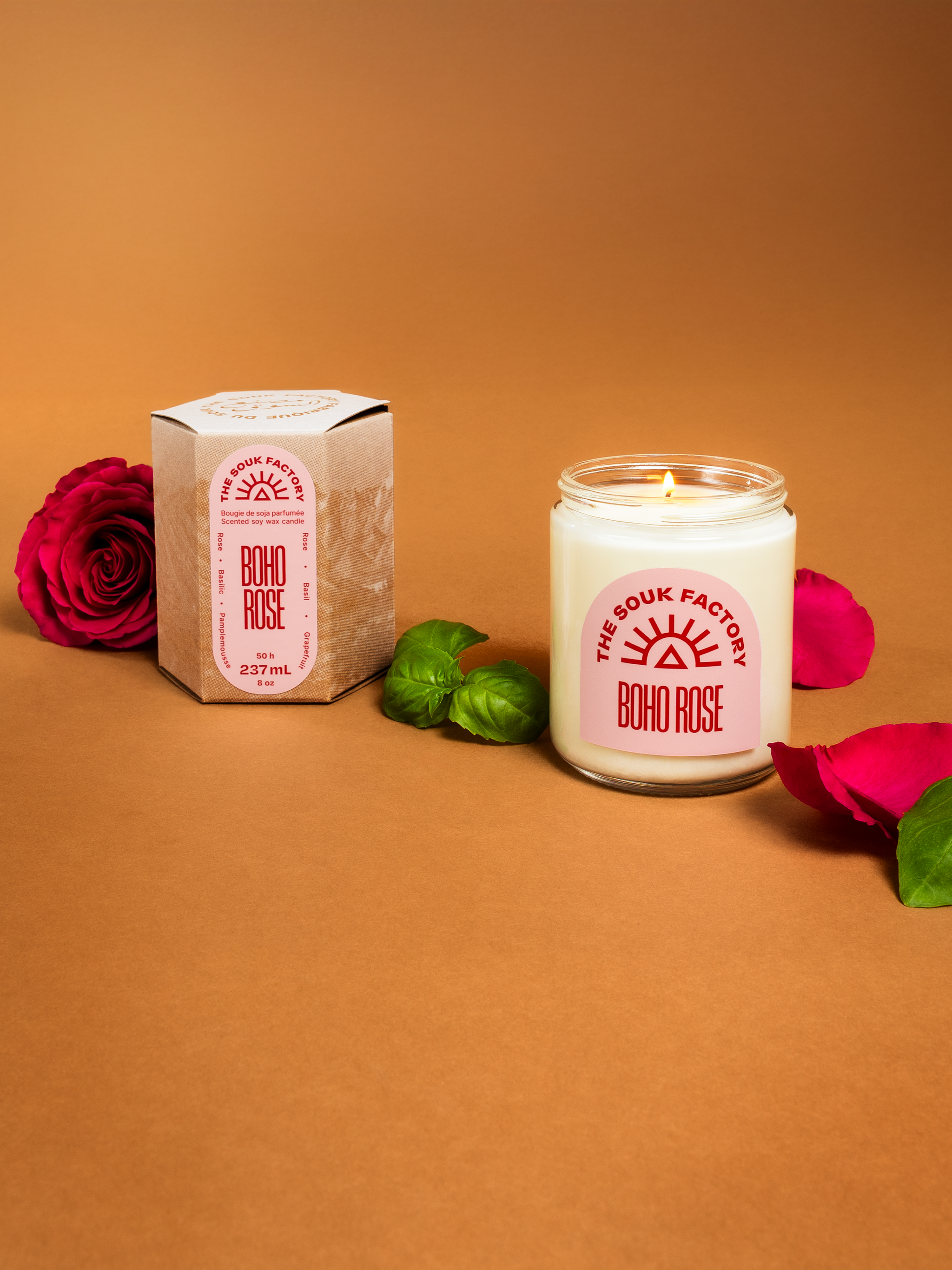 Bougie - Boho Rose