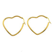 TUMBLE: Heart Shaped Hoop Earrings