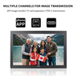 TUTT 21.5” Digital Calendar 32GB | Calendar, Wi-Fi Photo & Video Frame, Art Gallery | Premium Features No Subscription, Touchscreen