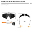 TUTT Bluetooth Smart Sunglasses For Cycling | AI Voice Assistance Call & Music | Dual Microphone | HD UV400 Protection | Anti Blue Ray | E18 + Blue-Ray Test Kit