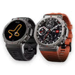 TUTT GPS Smart Watch – Advanced Outdoor Navigation; AI Health Tracking Always-on display G8