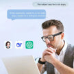 TUTT GS10 AI Glasses | Smart Sunglasses HD Camera + AI Integration & Intelligent Object Recognition | Replaceable with Prescription Lenses