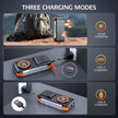 TUTT Solar Power Bank 30,000mAh Rugged Magnetic Wireless Power Bank | MagSafe Built-in Cable, Flashlight | USB-C/Lightning/Micro-USB S5