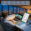 TUTT 14” Laptop Screen Extender | Ultra Thin Portable Monitor for Windows, Mac, USB-C & HDMI Devices, S8