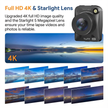 TUTT 4K Time Lapse Camera - 32MP Professional Construction & Vlogging Action Camera T7