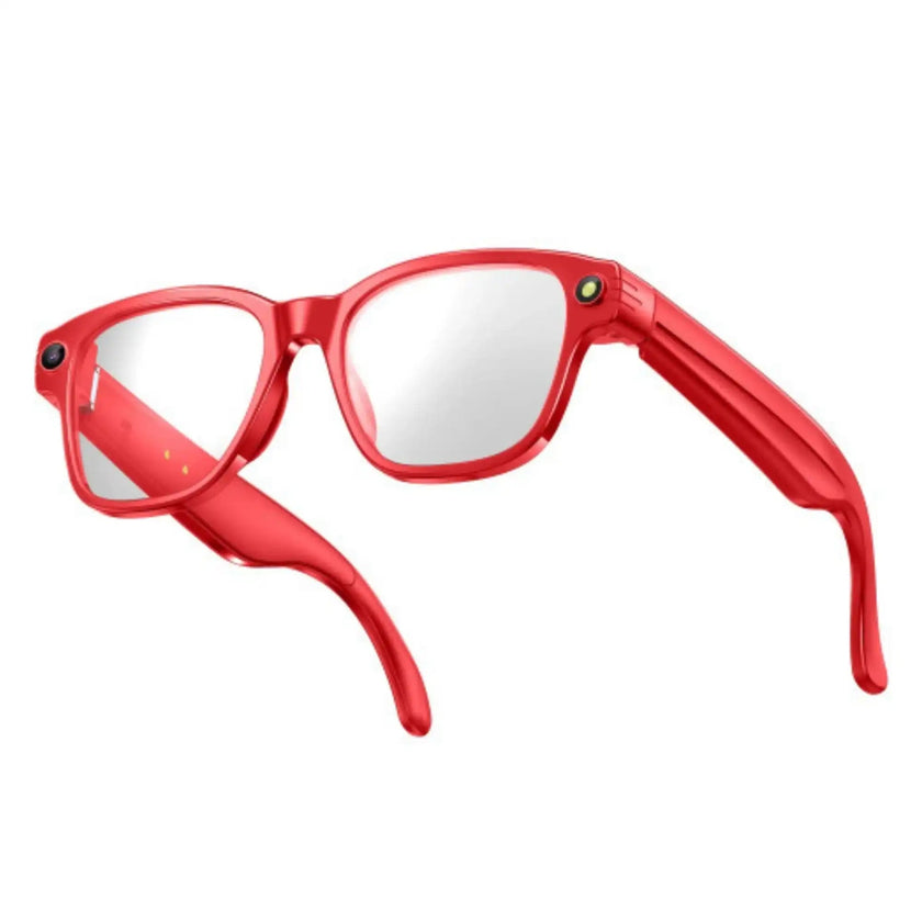 TUTT AI Glasses | Smart Sunglasses HD Camera + AI Integration & Intelligent Object Recognition | Replaceable with Prescription Lenses GS10-V