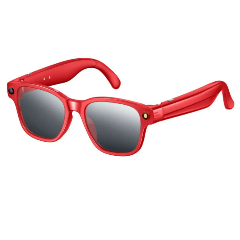 TUTT AI Glasses | Smart Sunglasses HD Camera + AI Integration & Intelligent Object Recognition | Replaceable with Prescription Lenses GS10-V