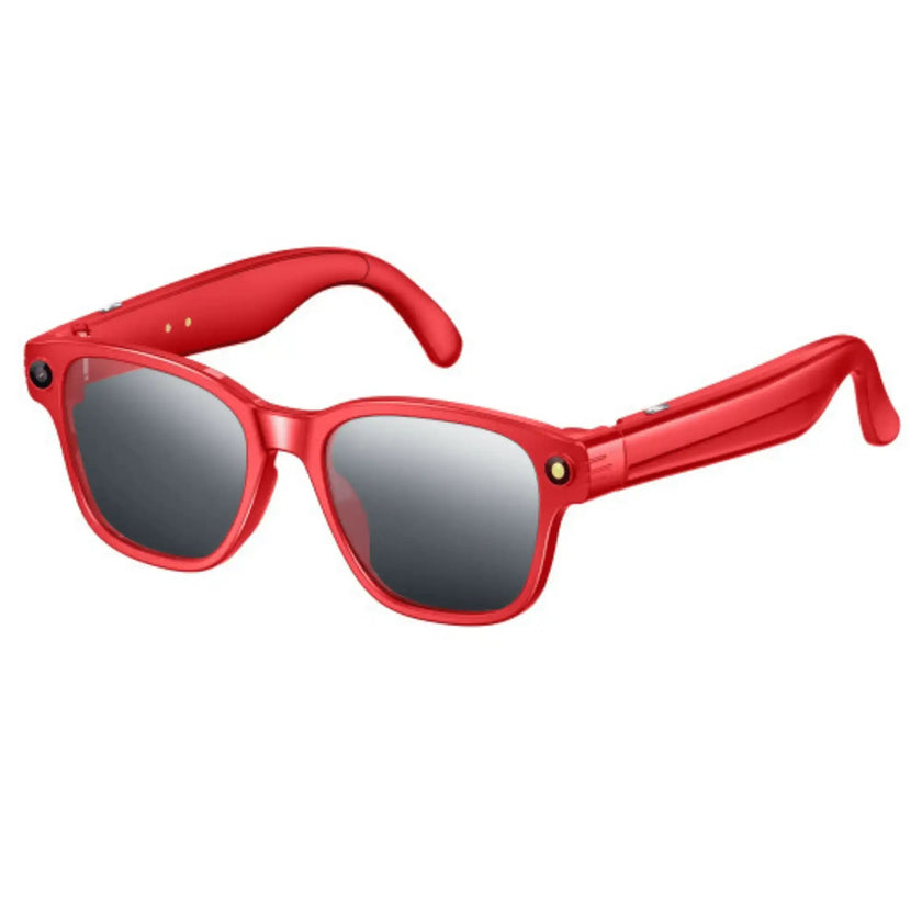 TUTT AI Glasses | Smart Sunglasses HD Camera + AI Integration & Intelligent Object Recognition | Replaceable with Prescription Lenses GS10-V