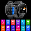 TUTT Military Smart Watch for Men | 3ATM Waterproof 1.96