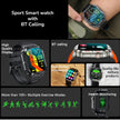 TUTT Military Smart Watch for Men | 3ATM Waterproof 1.96