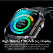 TUTT Military Smart Watch for Men | 3ATM Waterproof 1.96