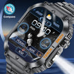 TUTT Military Smart Watch for Men | 3ATM Waterproof 1.96