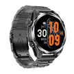 TUTT Tactical Smart Watch For Men | 1.43 Dial | Compass Flashlight Chat-GPT 3TAM Waterproof | Rugged Fitness and Health Tracker | H300 Smartwatch 400mAh Battery