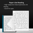 TUTT 10.3” eReader 64GB with Touchscreen | E-Ink Handwriting & Stylus | E10