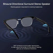 TUTT Bluetooth Smart Glasses Anti-Blue Ray UV | Wireless Call & Music AI Voice | Replaceable Lenses With Prescription