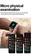 TUTT ECG Smart Watch with, AI Health Monitoring, Body Composition & Bluetooth Calling – 1.39” HD Display, IP68 Waterproof, 340mAh Batter E7