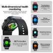 TUTT ECG Smart Watch with, AI Health Monitoring, Body Composition & Bluetooth Calling – 1.39” HD Display, IP68 Waterproof, 340mAh Batter E7