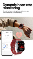 TUTT ECG Smart Watch with, AI Health Monitoring, Body Composition & Bluetooth Calling – 1.39” HD Display, IP68 Waterproof, 340mAh Batter E7