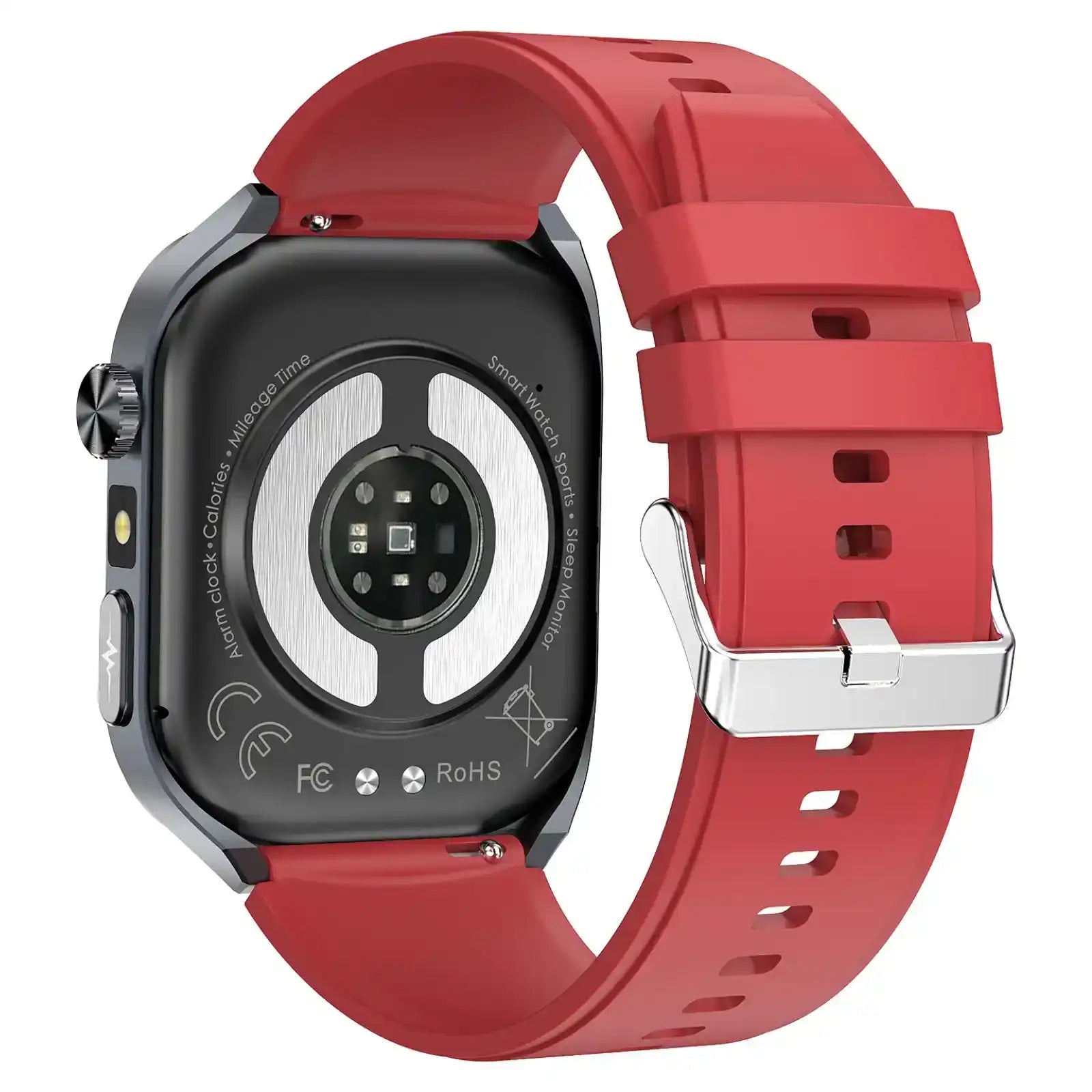 TUTT ECG Smart Watch with, AI Health Monitoring, Body Composition & Bluetooth Calling – 1.39” HD Display, IP68 Waterproof, 340mAh Batter E7