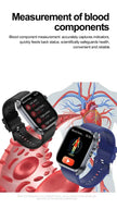 TUTT ECG Smart Watch with, AI Health Monitoring, Body Composition & Bluetooth Calling – 1.39” HD Display, IP68 Waterproof, 340mAh Batter E7