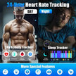 TUTT GPS Smart Watch – Advanced Outdoor Navigation; AI Health Tracking Always-on display G8