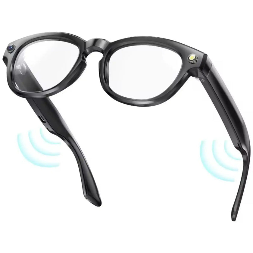 TUTT Smart Bluetooth Camera Glasses | Photochromic Sunglasses | Video, Image Voice Recording | Call, Music | Pedometer, Calorie and Distance Tracking | Anti Blue-Light Coating GS3