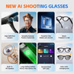 TUTT Smart Bluetooth Camera Glasses | Photochromic Sunglasses | Video, Image Voice Recording | Call, Music | Pedometer, Calorie and Distance Tracking | Anti Blue-Light Coating GS3