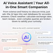 TUTT M1 AI Glasses with ChatGPT | 8MP Camera Photo & Video Smart Sunglasses | AI Translator, Music, Calls & Touch Control | Anti-Blue Light Lenses