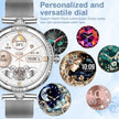 TUTT Women’s Smart Watch with Dual Straps – Bluetooth Calling, Health & Fitness Tracker – AMOLED Display – IP68 Waterproof – Android & iOS Compatible NX17 Pro
