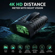 TUTT Infrared Night Vision Goggles Laser Rangefinder Binoculars 4k IP54 32MP 8X Digital Zoom NV2185 Plus