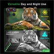 TUTT Night Vision goggles Binoculars 3D 4K 700m 6x optical, 6x digital zoom  5000mAh Battery NV8 Pro
