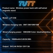 TUTT Power Bank 10000mAh Magnetic Wireless with Self-Wired Stand | PD22.5W & 15W Wireless | C5