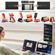 TUTT 16” FHD Portable Monitor 16:10 Aspect Ratio | Triple Laptop Screen Extender | USB-C/HDMI 7 Viewing Modes | All Devices Compatible with Converter Cable (H5 Included) S7 Pro