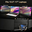 TUTT S8Ultra 14” Portable Monitor for Laptop | Single Cable Connection | Ultra Slim-Light | Plug & Play USB-C | Laptop Screen Extender for Mac/Win
